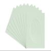 CountryArtHouse Honeydew Green Acid Free 16x20 Oval Picture Frame Mat with White Core Bevel Cut for 13x18 Pictures - Fits 16x20 Frame - Pack of 25 Matboards view 1
