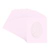CountryArtHouse Soft Pink Acid Free 28x40 Oval Picture Frame Mat with White Core Bevel Cut for 24x36 Pictures - Fits 28x40 Frame - Pack of 25 Matboards view 3