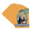 CountryArtHouse Golden Orange Acid Free 28x40 Oval Picture Frame Mat with White Core Bevel Cut for 24x36 Pictures - Fits 28x40 Frame - Pack of 10 Matboards view 1