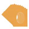 CountryArtHouse Golden Orange Acid Free 28x40 Oval Picture Frame Mat with White Core Bevel Cut for 24x36 Pictures - Fits 28x40 Frame - Pack of 10 Matboards view 3