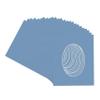 Brittany Blue Acid Free 28x40 Oval Picture Frame Mat with White Core Bevel Cut for 24x36 Pictures - Fits 28x40 Frame - Pack of 25 Matboard Show Kits With Acid Free Backings & Clear Bags view 3