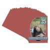 CountryArtHouse Brick Red Acid Free 28x40 Oval Picture Frame Mat with White Core Bevel Cut for 24x36 Pictures - Fits 28x40 Frame - Pack of 25 Matboard Show Kits with Acid Free Backings & Clear Bags view 1