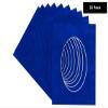 CountryArtHouse Royal Blue Suede Acid Free 9x11 Oval Picture Frame Mat with White Core Bevel Cut for 7x9 Pictures - Fits 9x11 Frame - Pack of 25 Matboards view 2