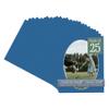 CountryArtHouse Royal Blue Acid Free 16x20 Oval Picture Frame Mat with White Core Bevel Cut for 13x18 Pictures - Fits 16x20 Frame - Pack of 25 Matboard Show Kits with Acid Free Backings & Clear Bags view 1