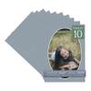 CountryArtHouse Mid Grey Acid Free 28x40 Oval Picture Frame Mat with White Core Bevel Cut for 24x36 Pictures - Fits 28x40 Frame - Pack of 10 Matboard Show Kits with Acid Free Backings & Clear Bags view 1