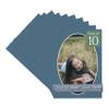 CountryArtHouse Steel Blue Acid Free 28x40 Oval Picture Frame Mat with White Core Bevel Cut for 24x36 Pictures - Fits 28x40 Frame - Pack of 10 Matboards view 1