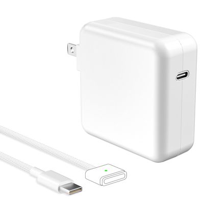 70W Magnetic 3 Mac Book Pro Charger- Compatible with MacBook pro 14 inch(2021-2023) & Mac Book Air 13/15 inch(2022-2024),Include 6.6FT USB C to 3 Braided Cable