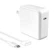 70W Magnetic 3 Mac Book Pro Charger- Compatible with MacBook pro 14 inch(2021-2023) & Mac Book Air 13/15 inch(2022-2024),Include 6.6FT USB C to 3 Braided Cable view 1