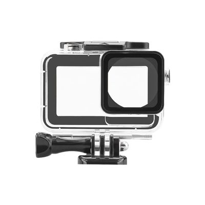 PALUMMA Waterproof Case for DJI Action 3/4 Camera, 40M/131FT Diving Housing Protective Shell Underwater Accessories KitBlack