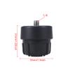 ThtRht 3 Pack 1/4 Screw to 17mm Ball Mount Base Mount Stand Interface Socket Joint for Tripod DV Camera Car Monitor GPS Phone Holder Clip Ring Light Hose Bracket Webcam view 2