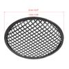 Taimmach 2pcs Car Speaker Subwoofer Cover Metal Mesh Audio Grill Horn Guard 8 Inch Black view 3