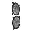Taimmach 2pcs Car Grill Cover Mesh Protector Speaker Cover 8" Black Woofer Subwoofer Grill view 3