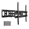 TV Mount Stand for Most 32-70 Inch TV, Universal Tilt TV Wall Mount Low Profile Flat TV Bracket Television Stands Base Max VESA 600x400 mm/up and Down -10~10/Bearing 110 Lbs,Black C view 1