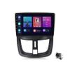 ADMLZQQ Double Din Car Stereo Multimedia with Bluetooth and 9" Touchscreen Android 11 for Peugeot 207 2006-2015,with GPS/Car-Play Android/SWC/Backup Camera/Mirror Link/4G WiFi,Y1 1+16g view 1
