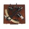 JUNZALINAUTIC 8 Inch Antiques Handmade Reproduction Sextant with Micrometer Drum Readout. view 4