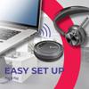 Poly Plantronics BT700 USB-C Bluetooth Adapter Dongle -217878-01 - for Wireless Headsets Voyager, Focus, Legend, and Free 60 Ear Buds, Sync Speaker GTW Microfiber - Compatible with PC Windows, Mac OS view 4