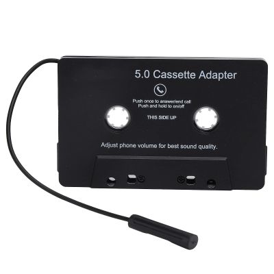 Wireless Cassette Adapter, Bluetooth MP3 Audio Converter for Car, 10M Range, USB Charging LED Indicator, Retro Cassette Tape Music Player