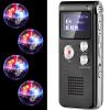 Dunzy 5 Pcs Ghost Hunting Kit Includes Digital Voice Recorders with 4 LED Cat Balls Motion Activated Cat Ball Toy Voice Activated Recorder with Playback for Pet Dog Animals(Black) view 1