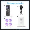 Dunzy 5 Pcs Ghost Hunting Kit Includes Digital Voice Recorders with 4 LED Cat Balls Motion Activated Cat Ball Toy Voice Activated Recorder with Playback for Pet Dog Animals(Black) view 2
