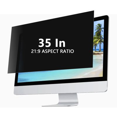 AIZYR Anti Glare Anti Peeping Screen Protection Panel is Suitable for 35 Inch Desktop Computer Monitors, with A High Hardness Matte Protective Film to Protect Privacy(82x34.5cm)