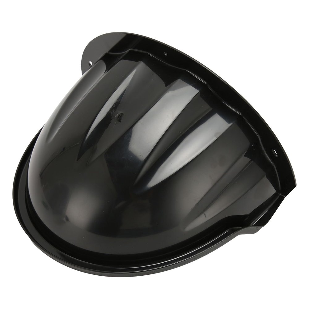 ABS Plastic Sun Rain Shade Outdoor Security Camera Cover with Unnoticeable Cable Design for Wide Compatibility and Firm Installation (Black)