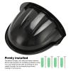 ABS Plastic Sun Rain Shade Outdoor Security Camera Cover with Unnoticeable Cable Design for Wide Compatibility and Firm Installation (Black) view 4