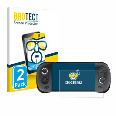 BROTECT 2-Pack Screen Protector Compatible with Ayaneo 2 6800U - HD-Clear Protection Film