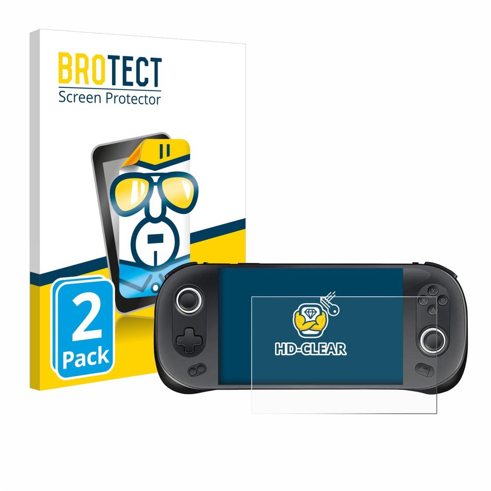 BROTECT 2-Pack Screen Protector Compatible with Ayaneo 2 6800U - HD-Clear Protection Film