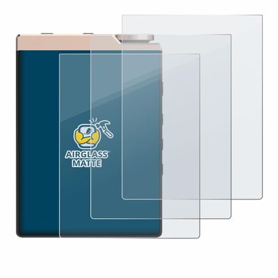 BROTECT Anti-Glare Glass Screen Protector Matte Compatible with Cowon Plenue D3 (3 Pack) - Anti-Scratch 9H Protection Film