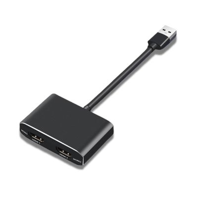 Bewinner USB 3.0 to HDMI Adapter, Aluminum Alloy Display Converter for 1080P HD Output, Plug and Play for PC Laptop with 5Gbps Speed, 4 Display Modes Supported