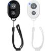 Wireless Camera Remote Shutter for Smartphones (2 Pack), zttopo Wireless Phone Camera Remote Control Compatible with iPhone/Android Cell Phone - Create Amazing Photos and Selfies, Wrist Strap Included view 1