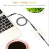BlueRigger Headphone Extension Cable (15FT, 24K Gold Plated Jack, Hi-Fi Sound, 3.5mm Male to Female Stereo Audio Cable)  Aux Cord for iPod, Laptops, Smartphones, Speakers, Tablets, Home Car Stereo view 2