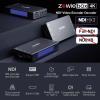 4K HDMI Video Encoder/Decoder, ZowieBox, Native NDI HX3 (Certified) Converter/Player, UVC to HDMI, Pass-Through Video Capture, SRT/RTMP(S)/RTSP, Live Streaming to YouTube view 2