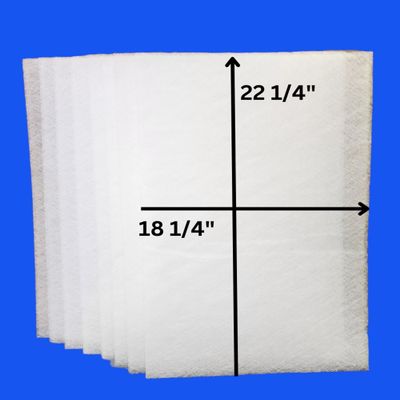 Fast-Shipped-Filters 8-20x25 Clean Comfort Hybrid Respicaire AE10 Replacement Filters Actual filter size is 18.25x22.25