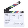 ICRPSTU Director Clapper, Wide Application Acrylic Wood Photo Prop Clear Sounds Easy Writing Movie Clap Board for Editing (20x19.5cm / 7.87x7.68in) view 3