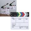 ICRPSTU Director Clapper, Wide Application Acrylic Wood Photo Prop Clear Sounds Easy Writing Movie Clap Board for Editing (20x19.5cm / 7.87x7.68in) view 4