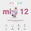 Fujifilm Instax Mini 12 Instant Camera + Minimate Custom Case + Fuji Instax Film 20 Sheets Twin Pack (Mint Green) view 2