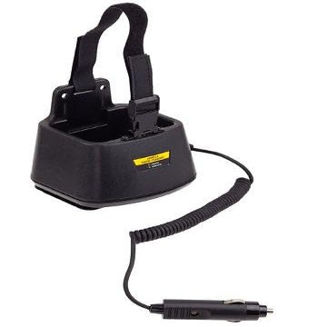 Single Bay Vehicle Rapid Charger for Icom IC-F4GT Rechargeable Two Way Radio