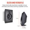 Polk Audio OWM3 Compact Satellite Speaker - 4 Pack (Black) view 4