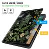 CGFGHHUY for Kindle Scribe Case - 10.2 inch Lightweight Protective PU Leather Smart Stand Cover with Auto Wake/Sleep - Flowers Plants Moon view 2