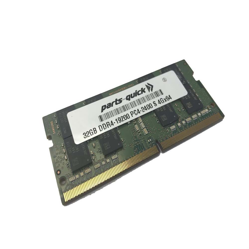 parts-quick 32GB Memory for ASUS VivoBook X580GD Compatible DDR4 2400MHz PC4-19200 SODIMM RAM
