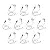 Arrowmax AEH1500-M12 G-Shape Style Braided Cable Earpiece Style in-line PTT Compatible with Motorola Two-Way Radios SL7550e SL7580 SL300 SL3500e SL4000 SL8550e SL1K TLK100 DLR110 Curve (10 Pieces) view 1