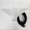 Pro Trucker 14" Mirror Mounted TV Antenna-White with 10' Cable view 1
