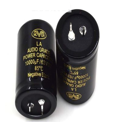 2pcs Nover 10000uF 63V Audio Electrolytic Power Capacitor 35 mm x 50 mm