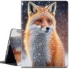 CGFGHHUY for Kindle Scribe Case for Kindle Scribe Cover 10.2 inch Lightweight Protective PU Leather Smart Stand Cover with Auto Wake Sleep Case for Kindle Scribe 2022 - Red Fox view 1