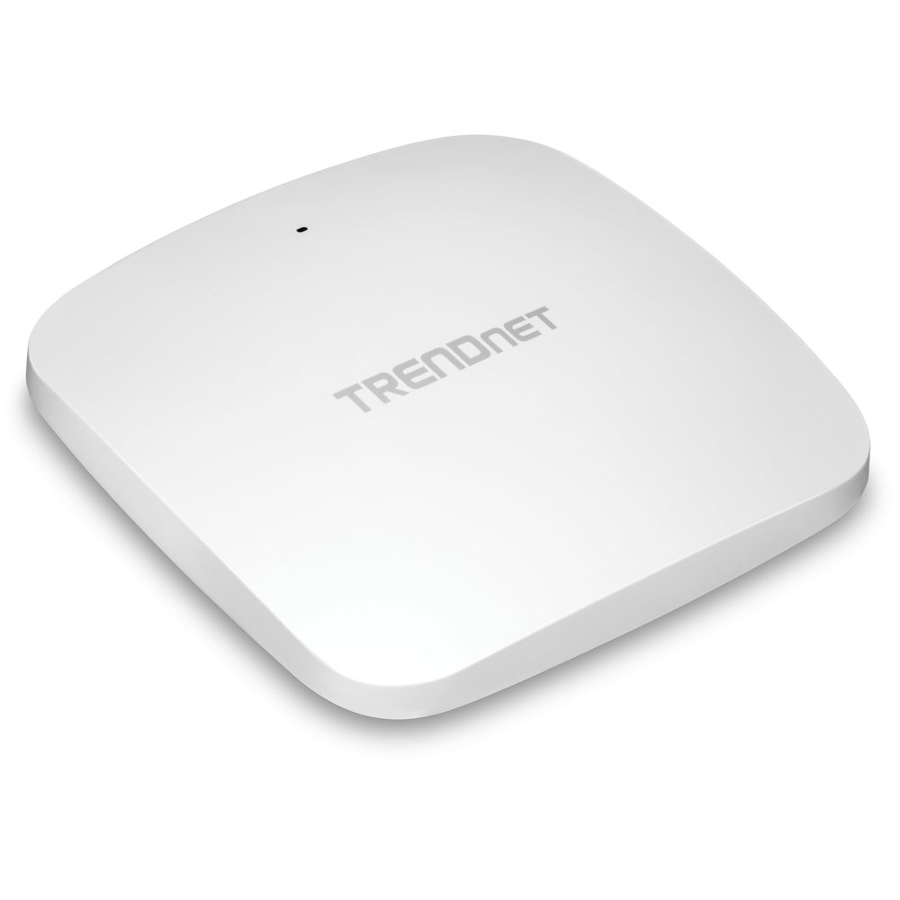 TRENDnet AX5400 Dual Band WiFi 6 PoE+ Access Point, TEW-925DAP, 1 x 2.5GBASE-T PoE+ LAN Port, OFDMA and MU-MIMO Technology, 4804Mbps (5Ghz), 573Mbps (2.4Ghz), WPA3 Ecryption, White