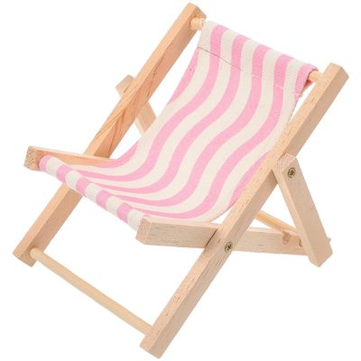 ibasenice Beach Chair Mobile Phone Holder 2-Pack Desktop Phone Stand Lightweight Foldable Rack for Office Desk Decoration and Hands-Free Use