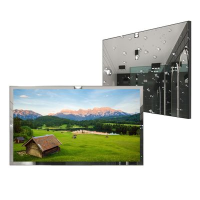 elecsung 43 inch 4K UHD Smart TV for Bathroom,Mirror Touch Panel,with Analog and Digital Tuner,IP65 Waterproof,WiFi, Bluetooth, Built-in Speakers,Android 11.0 System, 2024 Model
