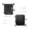 TILTA 15mm LWS Arca Dual Baseplate and ARCA Dual Quick Release Plate for Lightweight Shoulder Rig TA-DBPK-B view 3