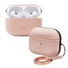 alto Italian Leather Case Cover Compatible AirPods Pro 2nd Generation 2022 Women Men Protective Hard Shell Supports Wireless Charging LED Visible (Misty Pink, AirPods Pro 2) view 1